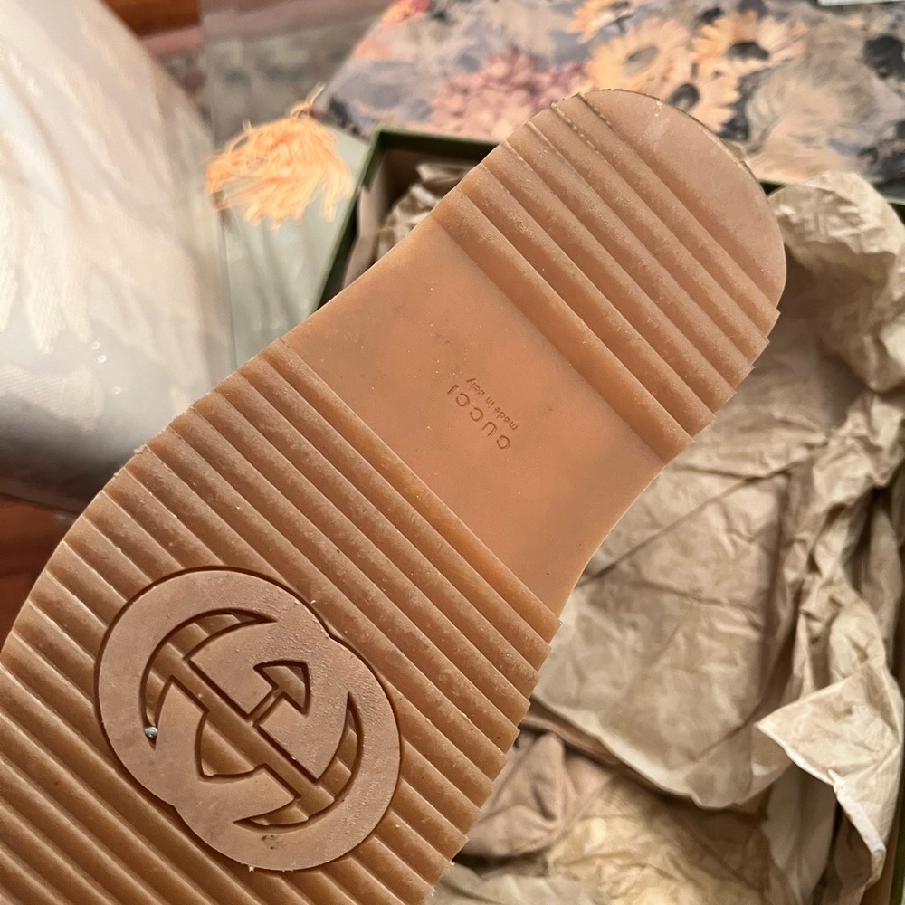 Gucci womens platform slide sandal - Picture 2 of 2